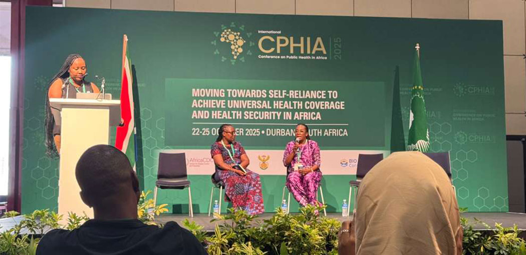 CPHIA 2025 : l’Afrique trace la voie vers son autonomie sanitaire Durban, Afrique du Sud – du 22 au 25 octobre 2025.
